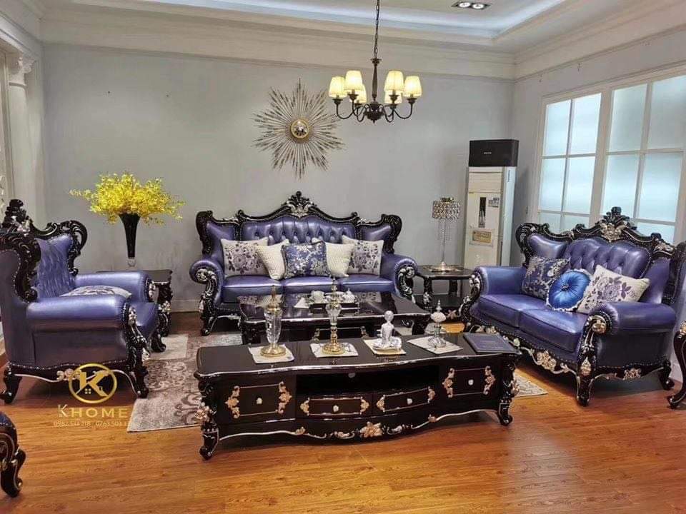 sofa nội thất da cao cấp